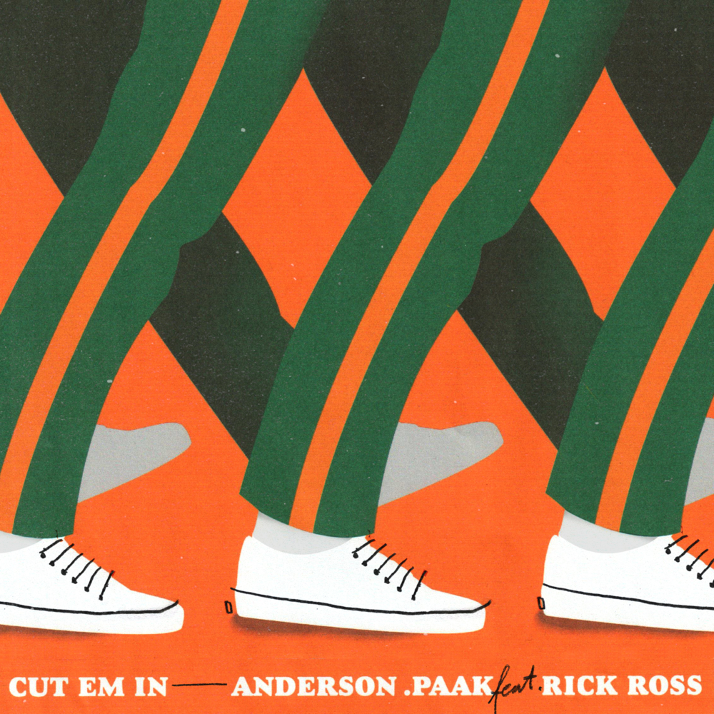 Anderson .Paak ft. featuring Rick Ross CUT EM IN cover artwork