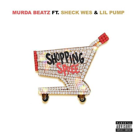Murda Beatz ft. featuring Lil Pump & Sheck Wes Shopping Spree cover artwork
