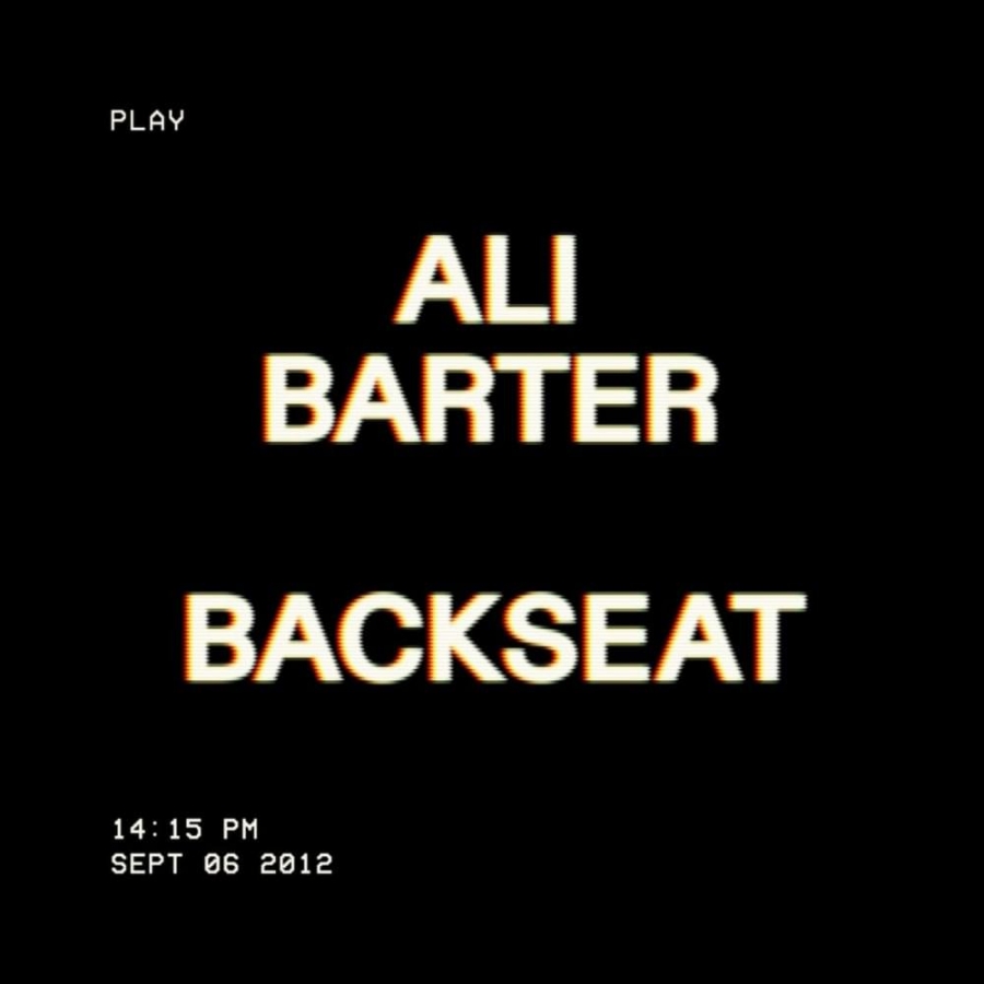 Ali Barter — Backseat cover artwork