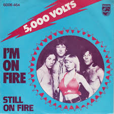 5 & 000 Volts — I&#039;m on Fire cover artwork