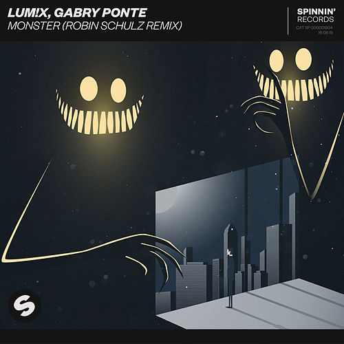 LUM!X & Gabry Ponte Monster (Robin Schulz Remix) cover artwork