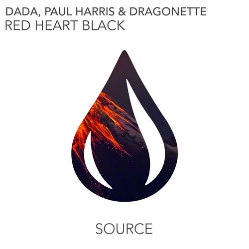 Dada, Paul Harris, & Dragonette — Red Heart Black cover artwork
