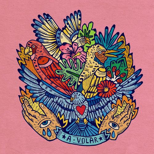 Muerdo ft. featuring Lido Pimienta A Volar cover artwork
