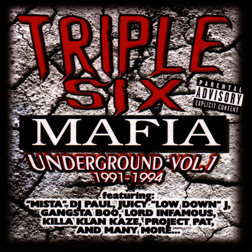 Three 6 Mafia Underground Vol. I cover artwork