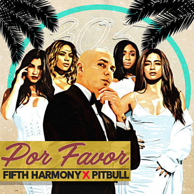 Pitbull & Fifth Harmony — Por Favor cover artwork