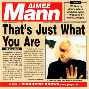 Aimee Mann — That&#039;s Just What You Are cover artwork
