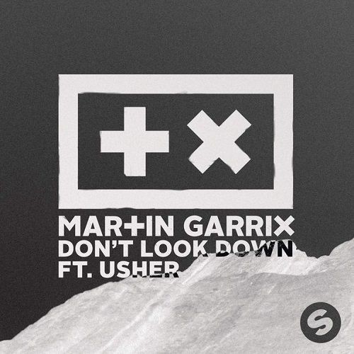 Martin Garrix featuring USHER — Don&#039;t Look Down cover artwork