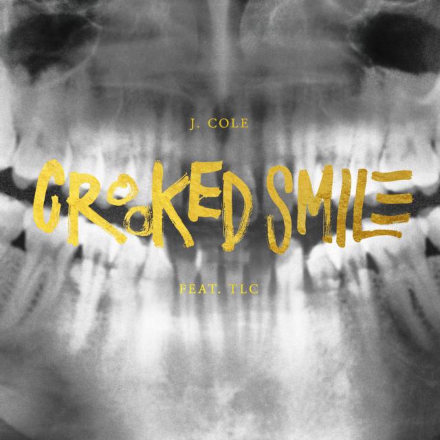 J. Cole ft. featuring TLC Crooked Smile cover artwork