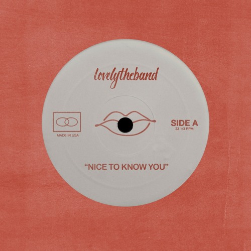 lovelytheband — nice to know you cover artwork