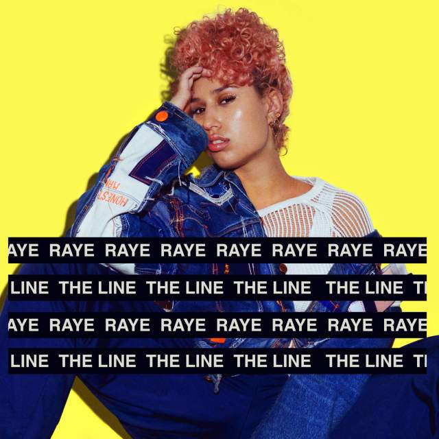 RAYE The Line cover artwork