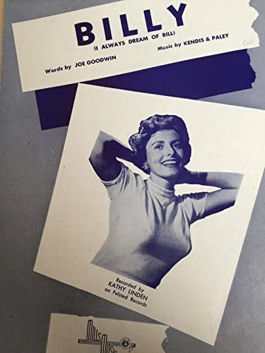 Kathy Linden — Billy (I Always Dream of Bill) cover artwork