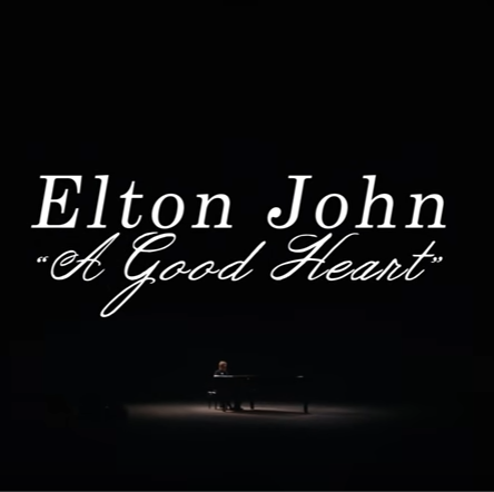 Elton John A Good Heart cover artwork