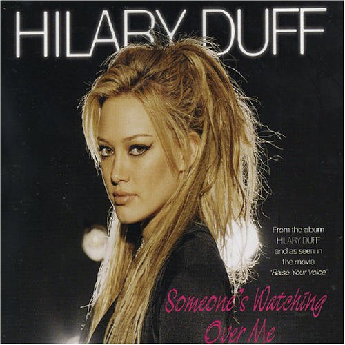 Hilary Duff Someone&#039;s Watching over Me cover artwork