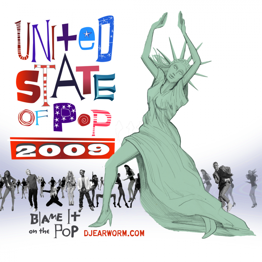 DJ Earworm United State of Pop 2009 (Blame It on the Pop) cover artwork
