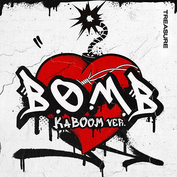 TREASURE — B.O.M.B (KABOOM Ver.) cover artwork