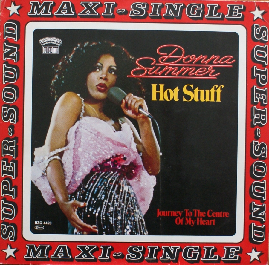 Donna Summer Hot Stuff cover artwork