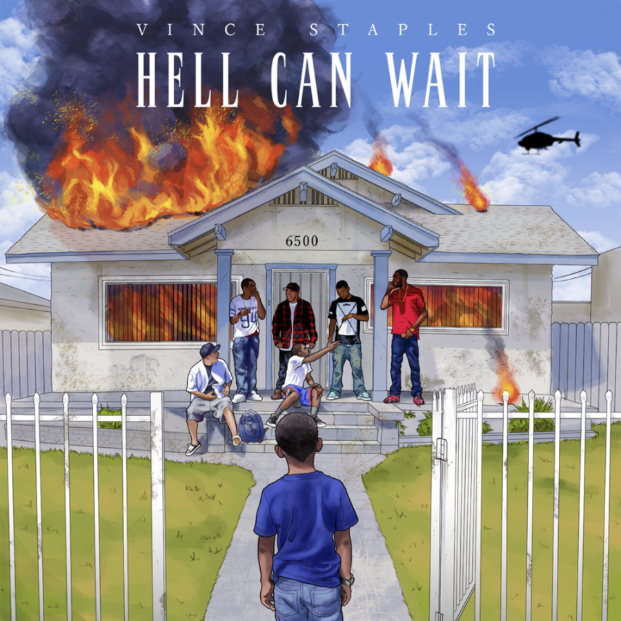 Vince Staples Hell Can Wait cover artwork