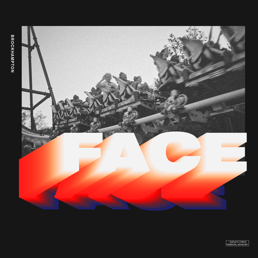 BROCKHAMPTON — FACE cover artwork