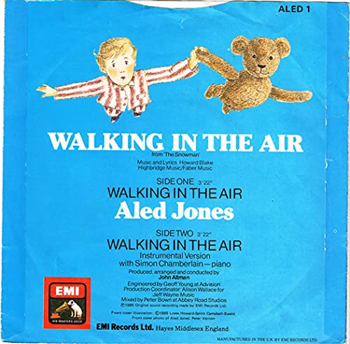 Aled Jones — Walking In The Air cover artwork