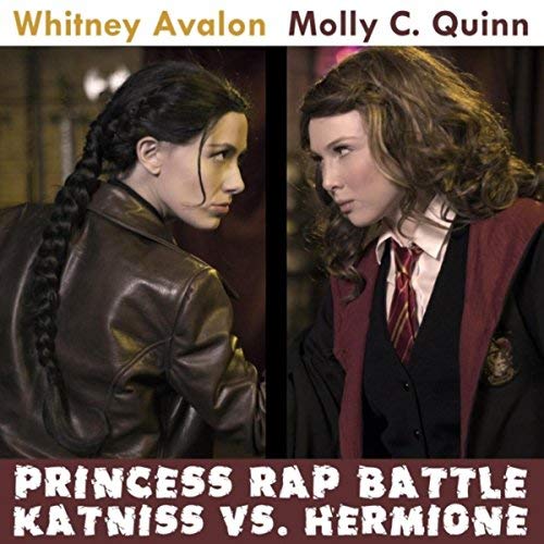 Whitney Avalon & Molly C. Quinn — Katniss vs. Hermione cover artwork