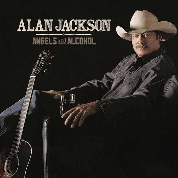 Alan Jackson Angels And Alcohol cover artwork