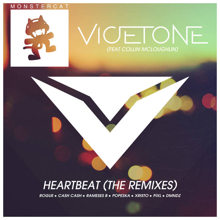 Vicetone featuring Collin McLoughlin — Heartbeat cover artwork