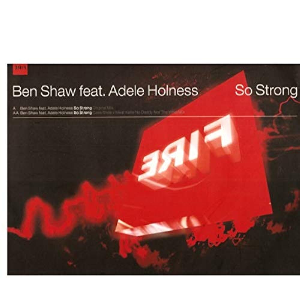 Ben Shaw featuring Adele Holness — So Strong cover artwork