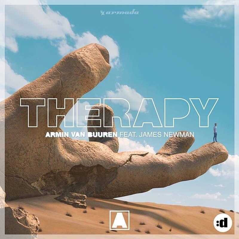 Armin van Buuren ft. featuring James Newman Therapy cover artwork