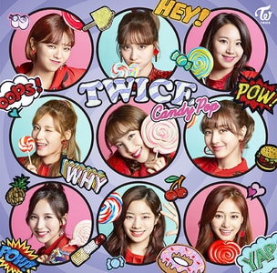 TWICE — Candy Pop cover artwork