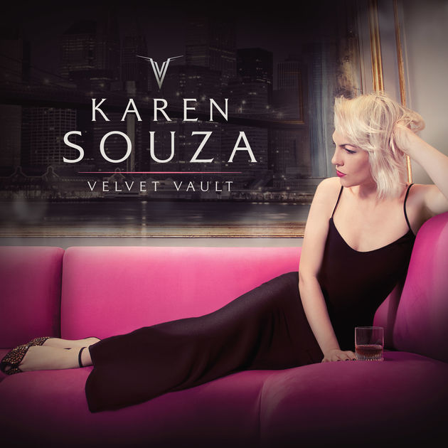 Karen Souza — I Fall In Love Too Easily cover artwork