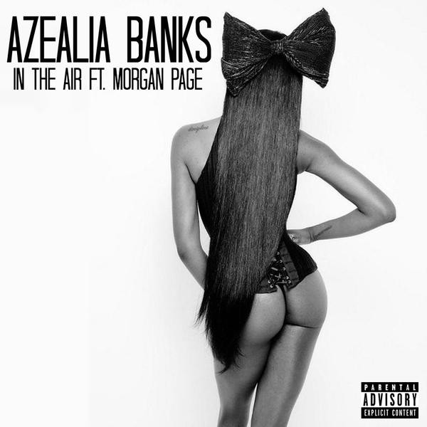Azealia Banks featuring Morgan Page — In The Air cover artwork