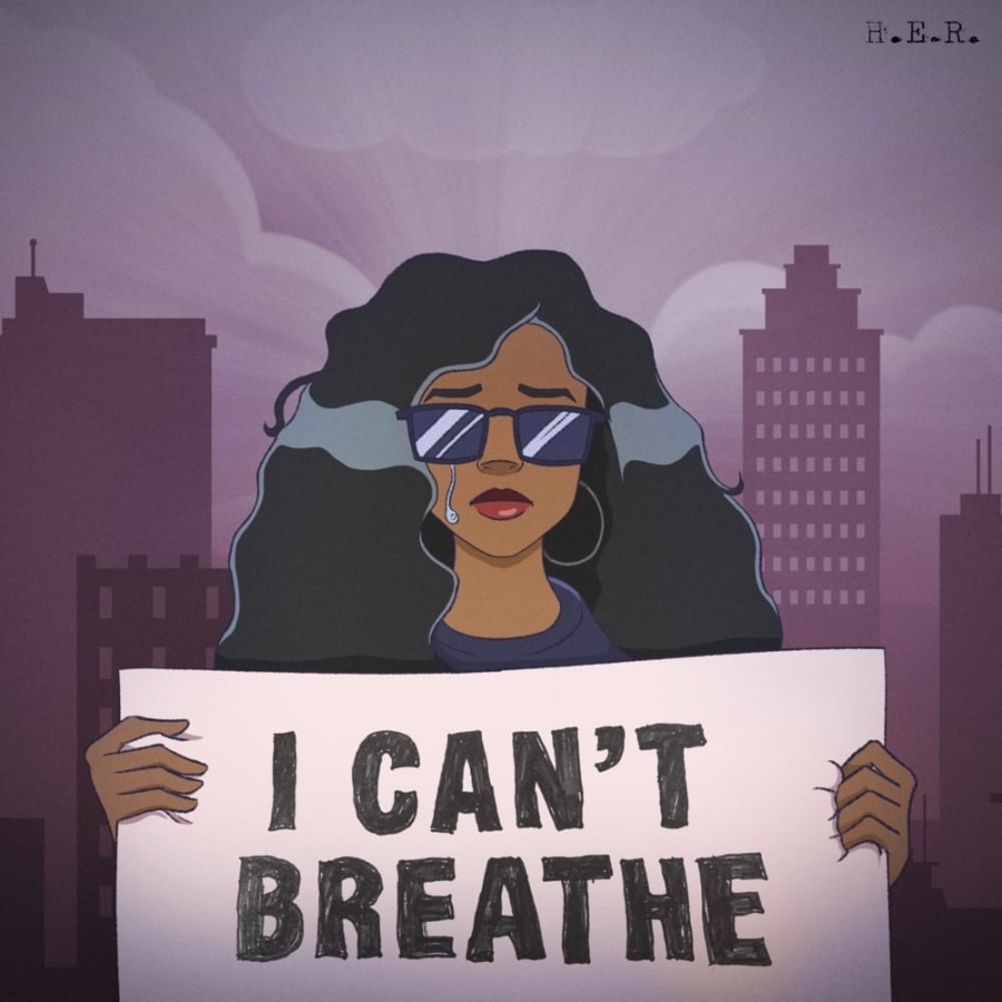 H.E.R. — I Can’t Breathe cover artwork