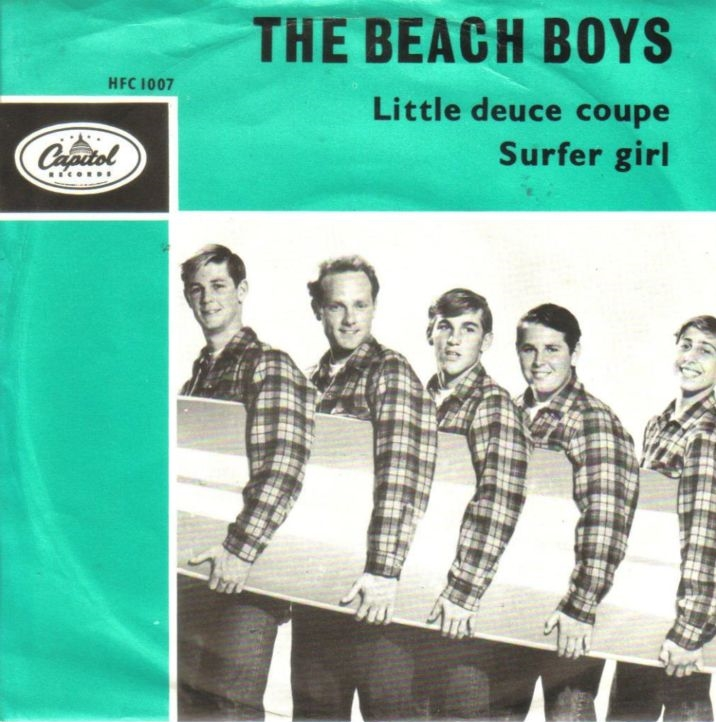 The Beach Boys Surfer Girl cover artwork