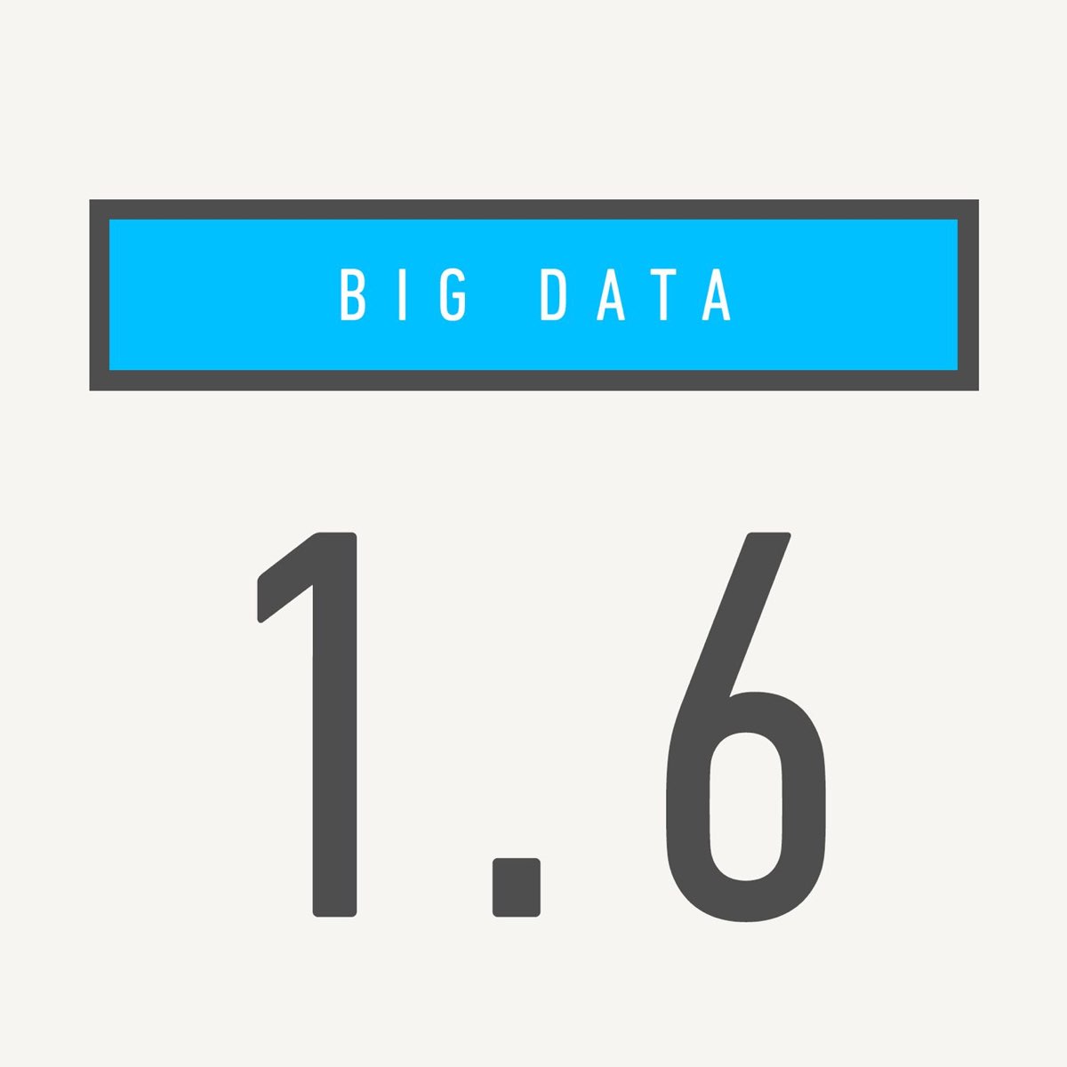 Big Data — 1.6 (Remixes) cover artwork