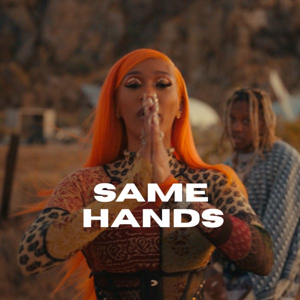 BIA featuring Lil Durk — Same Hands cover artwork