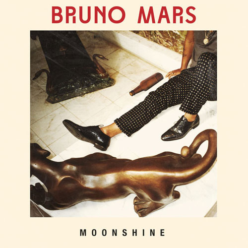 Bruno Mars Moonshine cover artwork