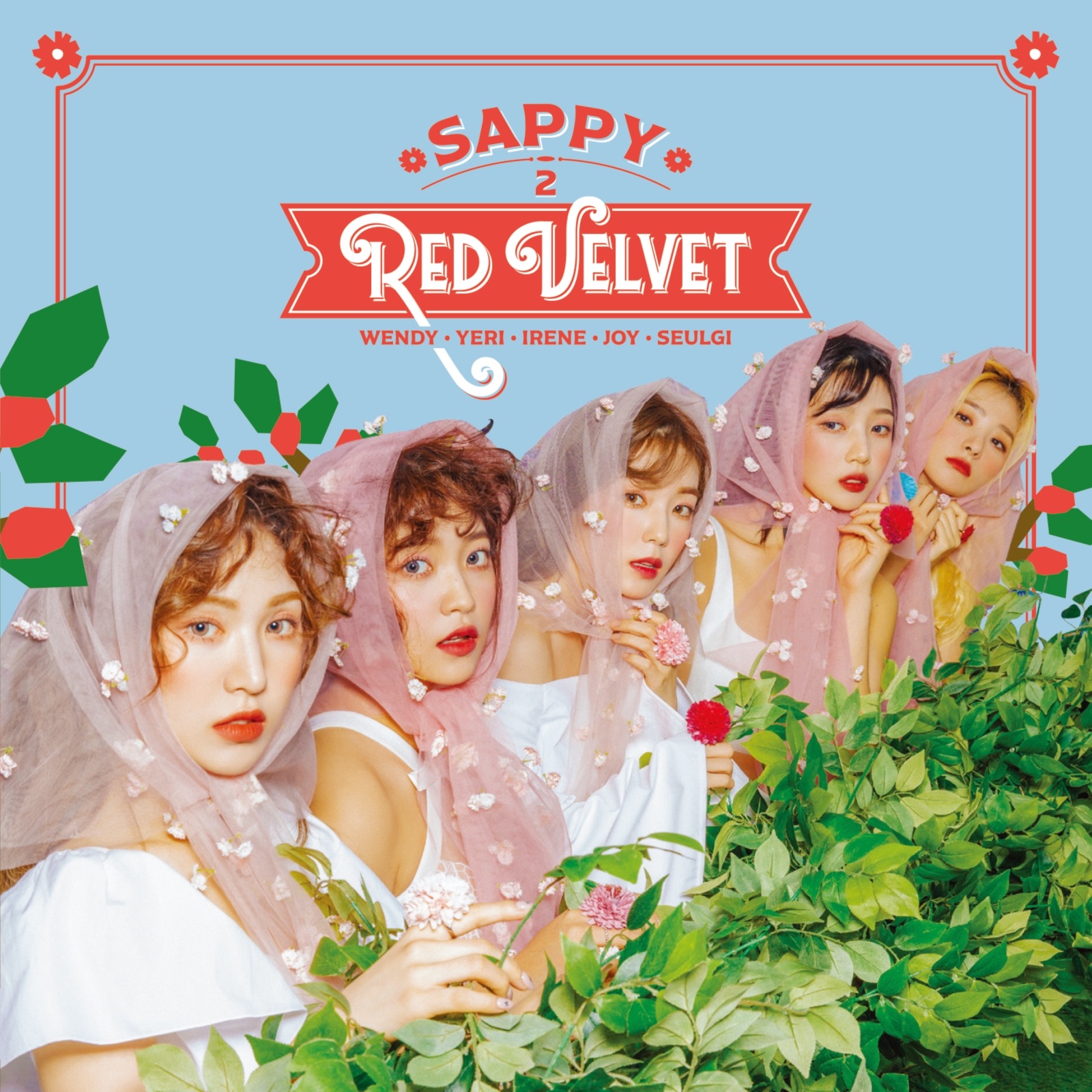 Red Velvet Swimming Pool cover artwork