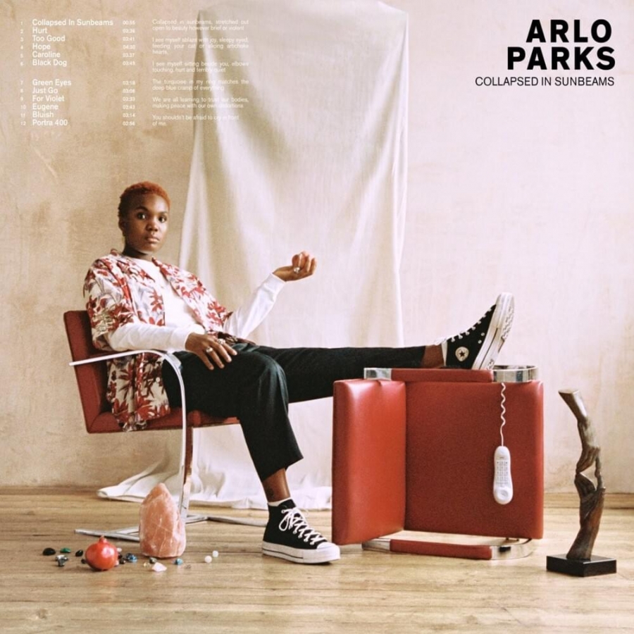 Arlo Parks Collapsed in Sunbeams cover artwork