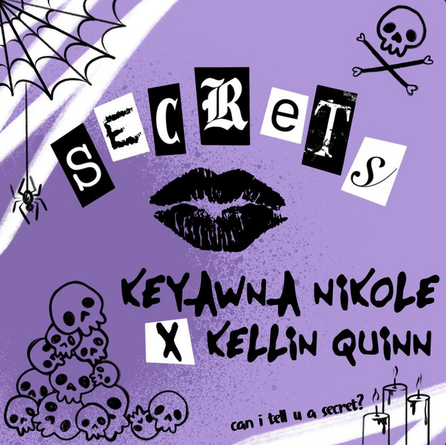 Keyawna Nikole & Kellin Quinn — Secrets cover artwork
