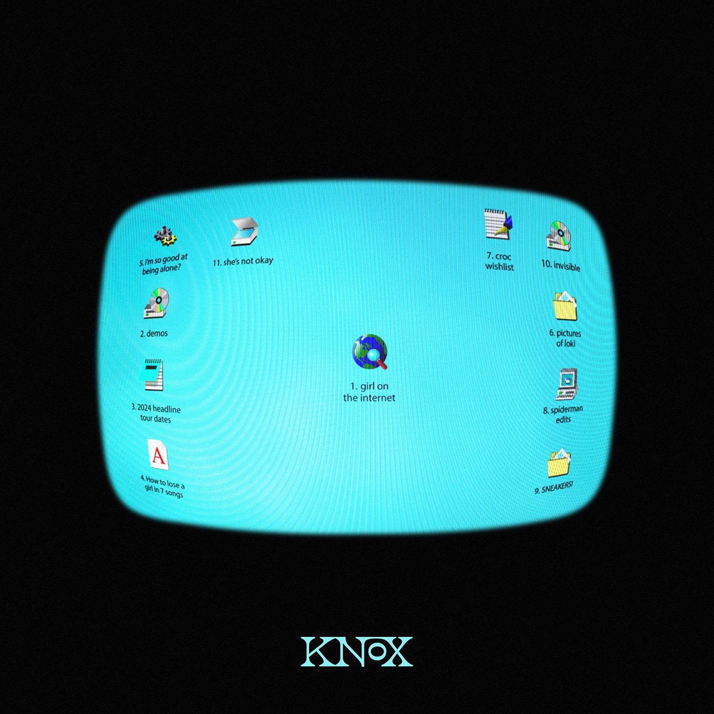 Knox — Girl on the Internet cover artwork