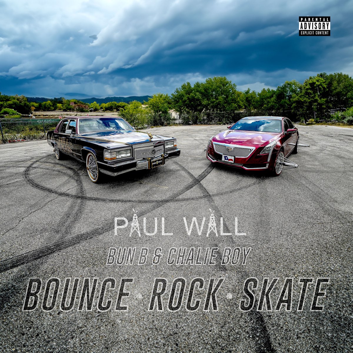 Paul Wall, Bun B, & Chalie Boy — Bounce, Rock, Skate cover artwork