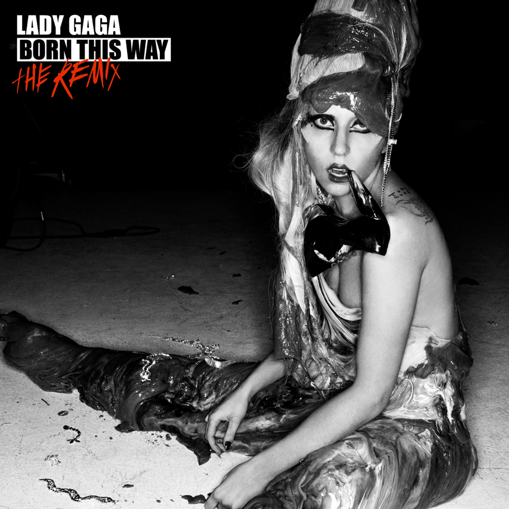 Lady Gaga Born This Way: The Remix cover artwork