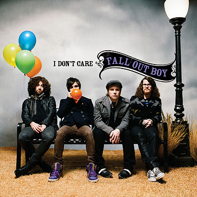 Fall Out Boy — I Don&#039;t Care cover artwork