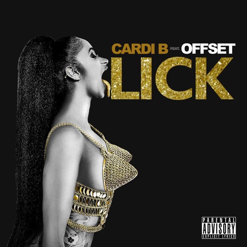 Cardi B ft. featuring Offset Lick cover artwork
