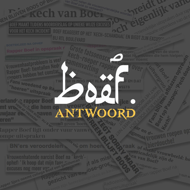 Boef — Antwoord cover artwork
