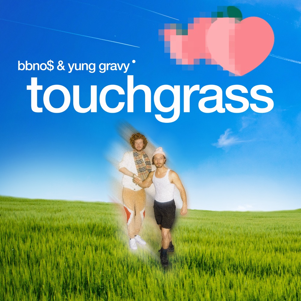 bbno$ & Yung Gravy Touch Grass cover artwork