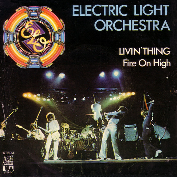 Electric Light Orchestra — Livin&#039; Thing cover artwork