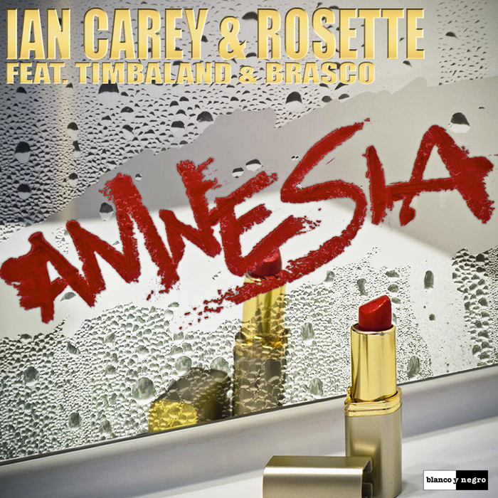 Ian Carey & Rosette ft. featuring Timbaland & Brasco Amnesia cover artwork