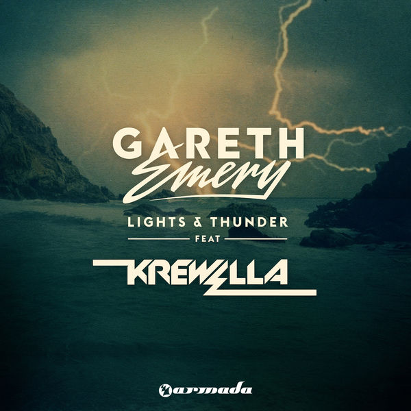 Gareth Emery ft. featuring Krewella Lights &amp; Thunder cover artwork