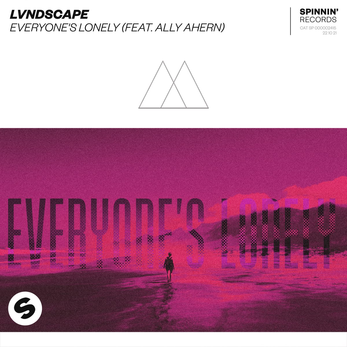 LVNDSCAPE ft. featuring Ally Ahern Everyone&#039;s Lonely cover artwork